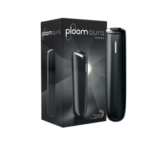 【黑色】 Ploom Aura Jet Black starter kit加熱煙主機 EVO煙彈專用兼容MEVIUS/CAMEL香菸